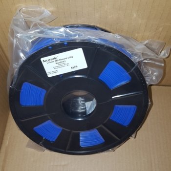 Консуматив за 3D принтер Acccreate, ABS filament, 1.75mm, син, 1kg | JAR Computers Acccreate 01.04.02.1108