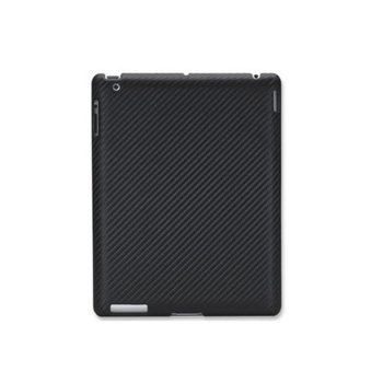 Калъф Manhattan 450256 за iPad 2, силиконов, Snap-Fit, карбонови нишки | JAR Computers Manhattan 450256 за iPad 2