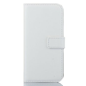 Wallet Flip Case for Galaxy Alpha SM-G850 white