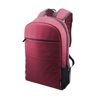 Раница за лаптоп, SBOX Toronto NSS-19044D, до 15.6" (39.62 cm), полиестер, червена | JAR Computers SBOX Toronto NSS-19044D Red