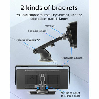 Преносим дисплей за автомобил X5313 13318