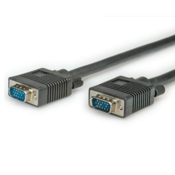 Кабел Roline S3603, от VGA(м) към VGA(м), 3m, черен | JAR Computers Cable Roline VGA 3m S3603