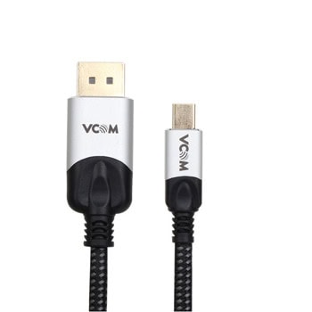 Кабел VCom CG68, от Mini DisplayPort(м) към DisplayPort(м), 8K@ 60Hz, 2m, черен | JAR Computers кабел vcom cg68 черен