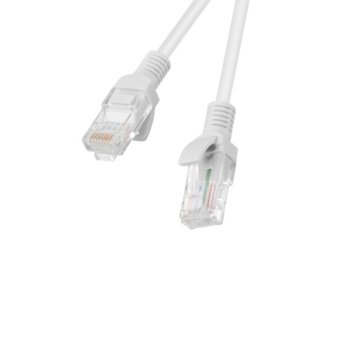 Пач кабел Lanberg PCU5-10CC-0150-S, U/UTP, cat.5е, 1.5м, сив | JAR Computers Lanberg patch cord CAT.5E 1.5m, grey