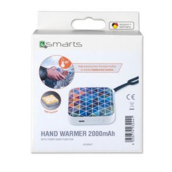 4smarts Hand Warmer 2000 mAh 4S468657
