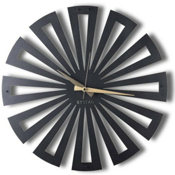 Часовник Bystag 805BSG1118, стенен, метал, черен image
