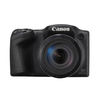 Фотоапарат Canon PowerShot SX432 IS, 45x оптично увеличение, 20.5 Mpix, 3,0" (7.62 cm) TFT дисплей, Wi-Fi, SD/SDHC/SDXC слот, USB image