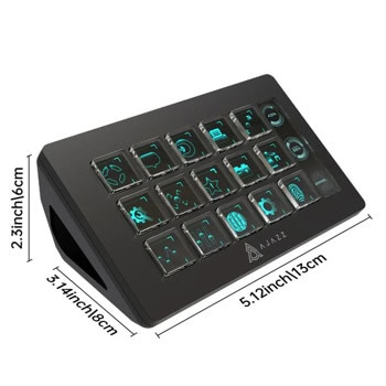ajazz streaming hub akp153e black