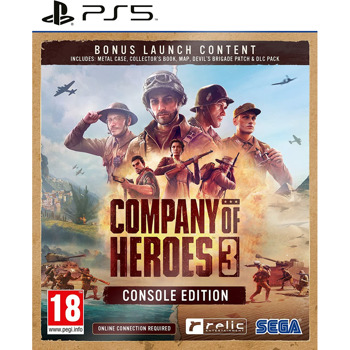 Игра за конзола Company of Heroes 3 - Launch Edition, за PS5 | JAR Computers Company of Heroes 3 - Launch Edition PS5
