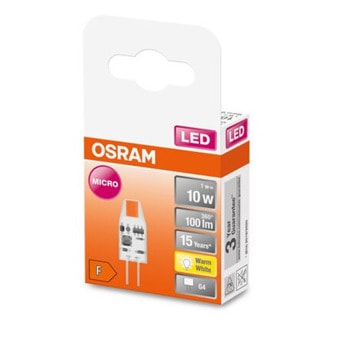 LED крушка Ledvance, G4, 1W, 100lm, 2700K | JAR Computers Ledvance AC32112 1W 100lm AC32112