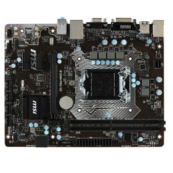 Дънна платка MSI B150M PRO VD, B150, LGA1151, DDR4, PCI-E (DVI,D-sub), 6x SATA 6Gb/s, 4x USB 3.1, мicro-ATX | JAR Computers MSI B150M PRO VD