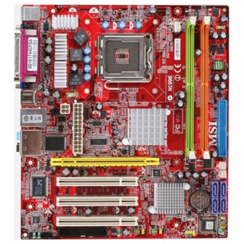 Дънна платка MSI 945GZM3-L, 945GZ, LGA775, DDR2, VGA+PCI Express, SB7.1, Lan, SerialATA2 | JAR Computers MSI 945GZM3-L, 945GZ, LGA775, DDR2, VGA+PCI