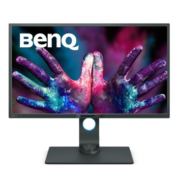 Монитор BenQ PD3205U (9H.LKGLA.TBE), 32" (81.28 cm) IPS панел, 4K/UHD, 4ms, 20 000 000:1, 250cd/m2, DisplayPort, MiniDisplayPor, HDMI, USB, Card Reader | JAR Computers BenQ PD3205U 9H.LKGLA.TBE