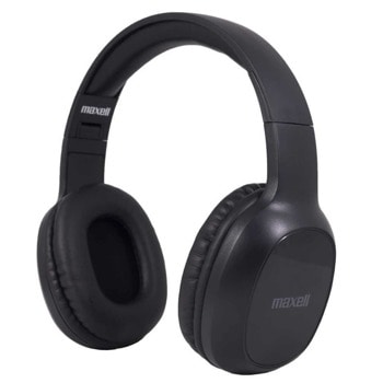 Слушалки Maxell BASS 13 (B13-HD1), безжични, Bluetooth 5.0, микрофон, AUX, до 8 часа време на работа, черни | JAR Computers Слушалки Maxell BASS 13 B13-HD1