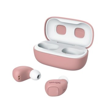 TRUST Nika Compact Bluetooth Earphones Pink