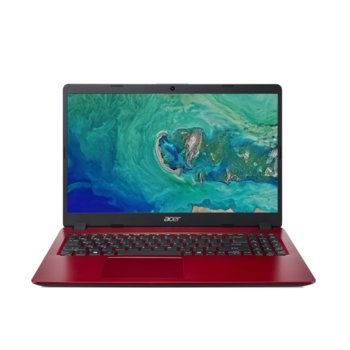 Лаптоп Acer Aspire 5 A515-52G-50AP (NX.HGPEX.002)(червен), четириядрен Whiskey Lake Intel Core i5-8265U 1.6/3.9 GHz, 15.6" (39.62 cm) Full HD Anti-Glare Display & GF MX250 2GB, (HDMI), 8GB DDR4, 1TB HDD, 1x USB 3.1, Linux, 1.90 kg | JAR Computers Acer Aspire 5 A515-52G-50AP NX.HGPEX.002