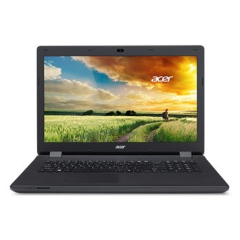 Лаптоп 17.3" (43.94 cm) Acer Aspire ES1-711-C89Y, четири-ядрен Intel Celeron N2940 1.83/2.25 GHz, HD+ LED Display (HDMI), 4GB, 1TB HDD, USB 3.0, Windows 8.1, 3.0 kg, 2г. гаранция | JAR Computers 17.3 Acer Aspire ES1-711-C89Y