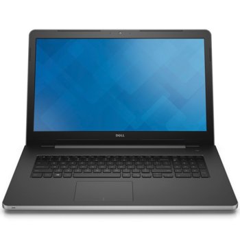 Лаптоп Dell Inspiron 5759 (DI5759FI781V4UCIS-14), дву-ядрен Skylake Intel Core i7-6500U 2.5/3.1GHz, 17.3" (43.94 cm) Full HD LED Display & Radeon R5 M335 4GB(HDMI), 8GB, 1TB HDD, USB3.0, Linux Ubuntu, 2.83kg | JAR Computers Dell Inspiron 5759 DI5759FI781V4UCIS-14