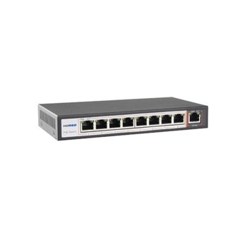 Суич Hored PS5081, 8x 10/100Mbps RJ-45 ports, PoE, 10/100Mbps RJ-45 port | JAR Computers Hored PS5081 9 port 10/100Mbps