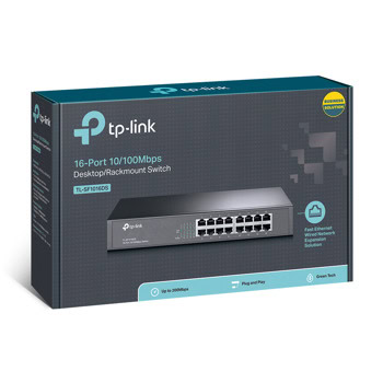 TP-Link TL-SF1016DS 16port 100M Switch | JAR Computers TP-Link TL-SF1016DS 16port 100M Switch