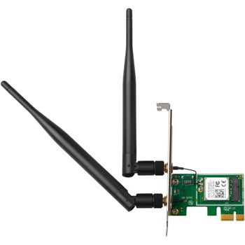 Мрежови адаптер Tenda E12, 1200Mbps, Wireless AC, 2.4GHz (300Mbps)/5GHz (867Mbps), PCIe, 2 външни антени | JAR Computers Tenda E12
