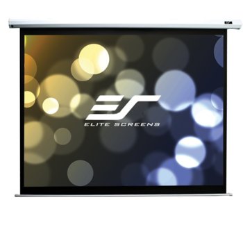 Екран Elite Screens VMAX2 Electric, 100 (254 cm), за стена/таван, 2 г. гаранция | JAR Computers Elite Screen VMAX100XWH2 100  White