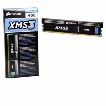 4GB DDR3 1600MHz Corsair XMS3 CMX4GX3M1A1600C9