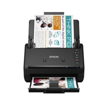 Скенер Epson WorkForce ES-500WII, 600 x 600 dpi, A4, двустранно сканиране, USB, Wi-Fi | JAR Computers Epson WorkForce ES-500WII