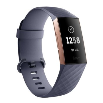 Fitbit Charge 3 Gold Blue FB409RGGY-EU