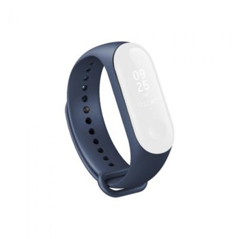 Каишка за смарт гривна Xiaomi Mi Band 3, силиконова, синя | JAR Computers Xiaomi Silicone band for Xiaomi Mi Band 3 blue