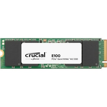 Памет SSD 480GB, Crucial E100, NVMe, M.2 (2280), скорост на четене до 4500MB/s, скорост на запис до 2500MB/s | JAR Computers Crucial E100 480GB CT480E100SSD8
