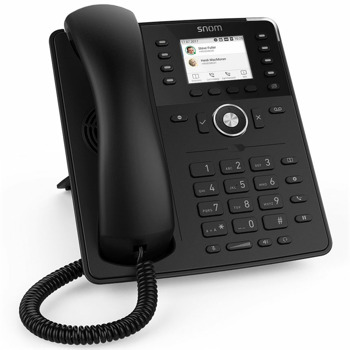 VoIP телефон Snom D735, 2.7" (6.858 cm) цветен, дисплей, 12 линии, черен | JAR Computers Snom D735 00004389