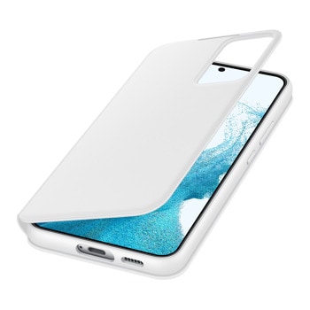 Калъф Samsung S22+ Smart Clear View Cover White