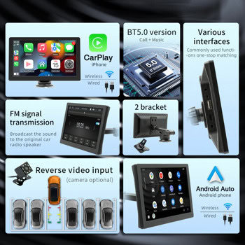 Преносим дисплей за автомобил X5308L 13317 | JAR Computers Преносим дисплей за автомобил X5308L 13317