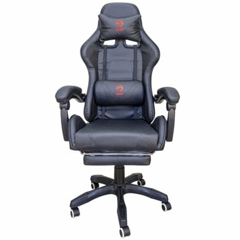 Геймърски стол Marvo Gaming Chair CH-02 PRO, до 150kg, 100 mm газов амортисьор, черен image