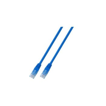 Пач кабел UTP EFB Elektronik, 5m, Cat 5E, син | JAR Computers EFB Elektronik RJ45 U/UTP Cat.5e 5m blue K80945