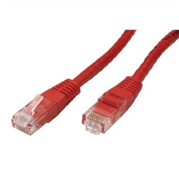 Пач кабел Roline Value 21.99.1581, UTP, Cat.6, 10m, червен | JAR Computers Roline Value 21.99.1581