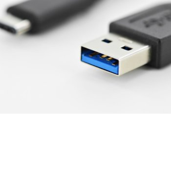 ASSMANN USB3.0 C(м) към USB A(м) 1m AK-300136-010