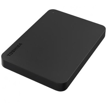 Toshiba Canvio Basics 2TB Black + USB C Adapter