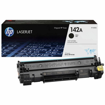Тонер касета за HP LaserJet M110 Printers, HP LaserJet MFP M140 Printers, Black - W1420A - HP - Заб.: 950 брой копия | JAR Computers HP 142A Black Original LaserJet W1420A