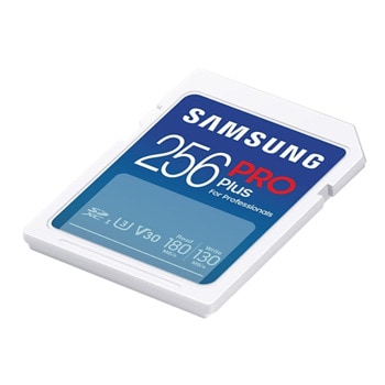 Карта памет SDXC Samsung 256GB Pro Plus с четец