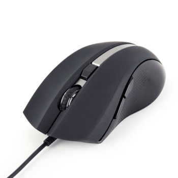 Мишка Gembird MUS-GU-02, лазерна (2400 dpi), USB, черна | JAR Computers Мишка Gembird MUS-GU-02 G-laser
