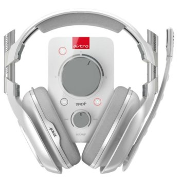 Слушалки Astro A40 TR Gen 3, микрофон, геймърски, с MixAmp Pro TR контролер, сменяем микрофон, бели | JAR Computers Astro A40 TR Gen 3 with MixAmp Pro TR white