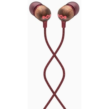 Слушалки House of Marley Smile Jamaica, микрофон, 3.5mm jack, червени | JAR Computers House of Marley Smile Jamaica EM-JE041-RD