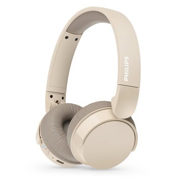 Слушалки Philips TAH3209BG/00, безжични, Bluetooth, микрофон, до 25 часа време на работа, бежови | JAR Computers Philips TAH3209BG/00