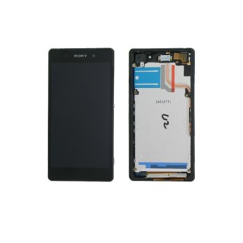 Sony Xperia Z2, LCD with touch and frame, black