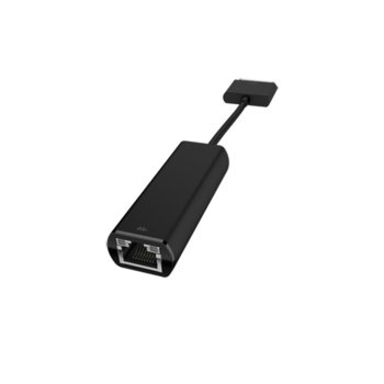 Мрежови адаптер ElitePad Ethernet H3N49AA, от HP Dock connector(м) към 1x RJ-45(ж) | JAR Computers HP ElitePad Ethernet Adapter H3N49AA