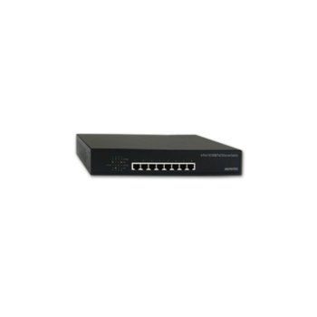 Суич Rpotec RP-PE800, 8 Port, 100Mbps, POE+ | JAR Computers Rpotec RP-PE800 8x 100Mbps