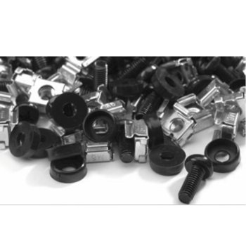 Винтове MIRSAN MR.KFS20 M6 за монтаж на сървърен шкаф, 20 бр. | JAR Computers MIRSAN MR.KFS20