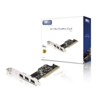 Adapter PCI to 3 x IEEE 1394 Sweex FW005V2